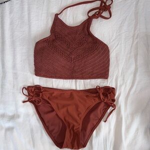 Xhilaration Terracotta Bikini Set